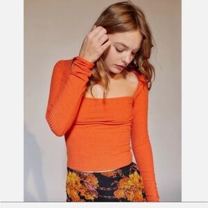 NWT URBAN OUTFITTERS Orla square neck top